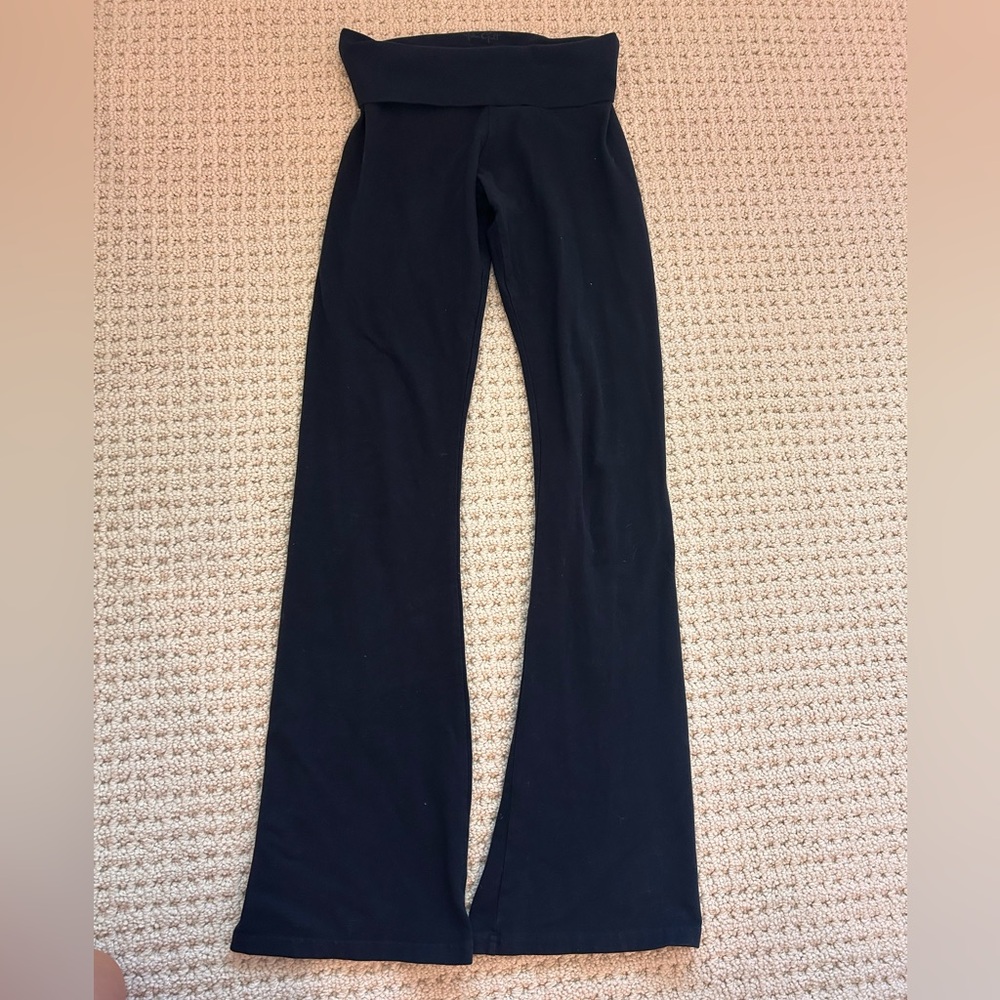 Brandy Melville Navy High-Waisted Pants